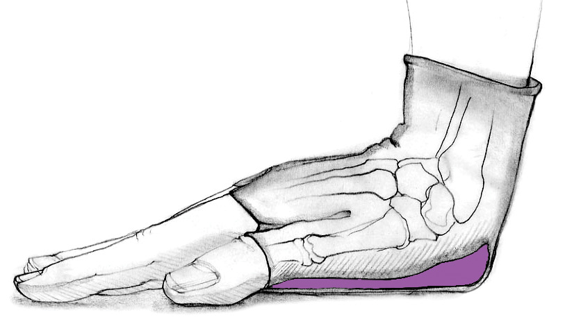 B-W hand drawing_purple_gel_pad