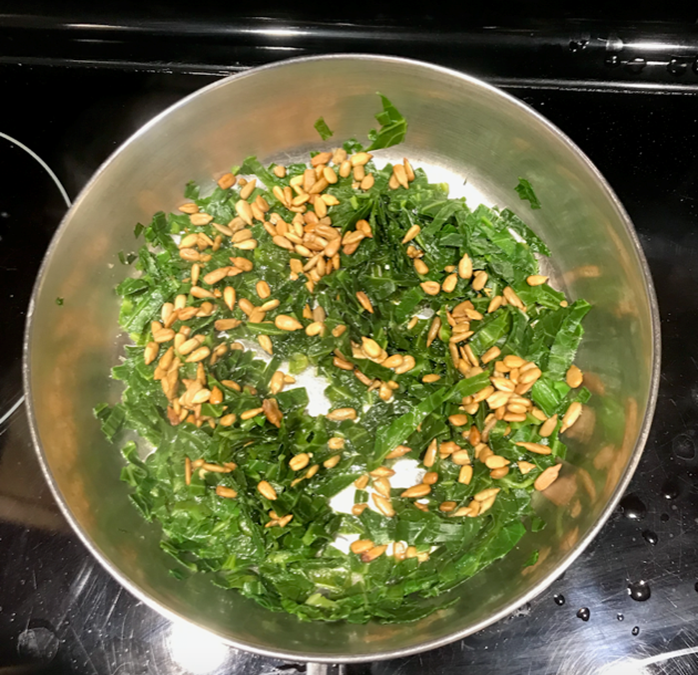 Calcium Rich Quick and Easy Collard Greens!