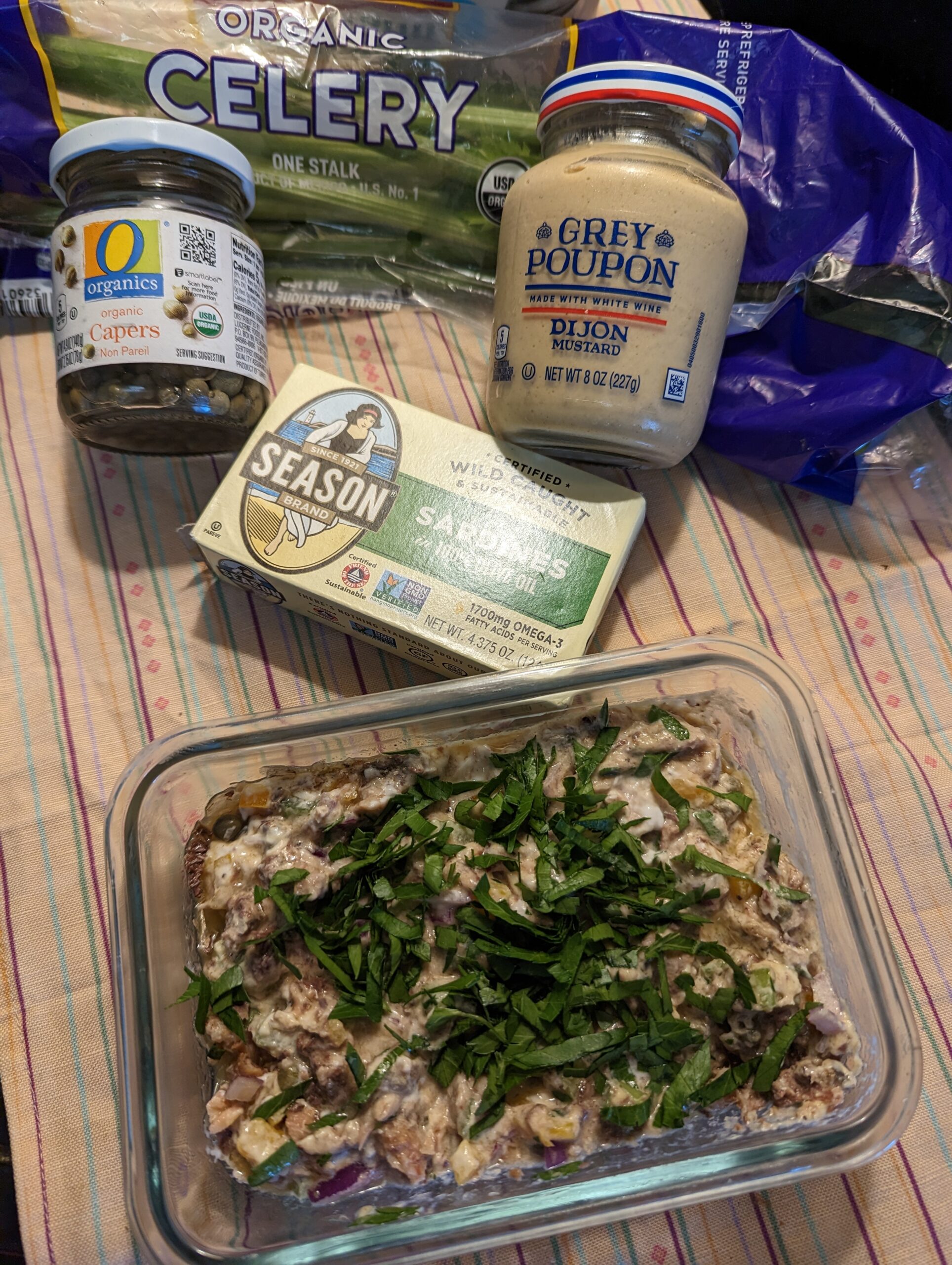 Calcium Rich Sassy Sardine Salad iPIVOTnow